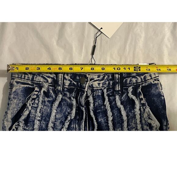 Pretty Little Thing Flare Jean - Size: 8 - Washed Blue - PrettyLittleThing New - Picture 7 of 11